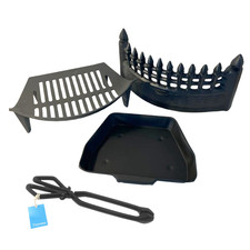 Grille cheminée fonte - de,