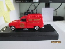 RENAULT 4L FOURGONNETTE . TOUT L'UNIVERS HACHETTE .1/43 SOLIDO MADE IN FRANCE.