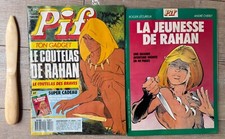 PIF GADGET N° 1045 COUTELAS RAHAN + SUP JEUNESSE RAHAN RARE TTBE