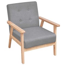 Fauteuil Tissu Bleu Canapé