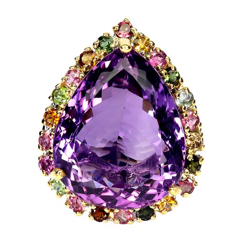 925 bague argent poire - bague,