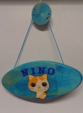 plaque de porte ,prenom,indicative fabrication main par objetdeco