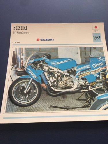 Suzuki rg500 gamma course 1982 - rg500,