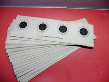 Vintage - lot de 20 cibles en