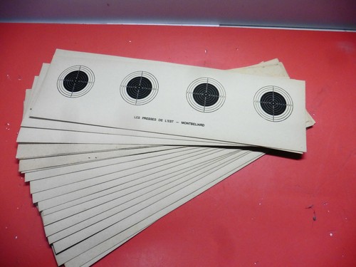 Vintage lot 20 - cibles, en
