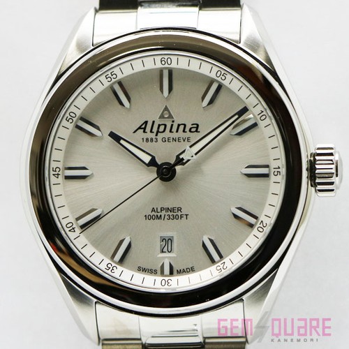 Alpina quartz watch silver - watch,