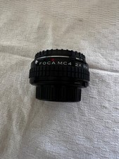 OBJECTIF DOUBLEUR DE FOCALE BAGUE FOCA MC4 2 X MX