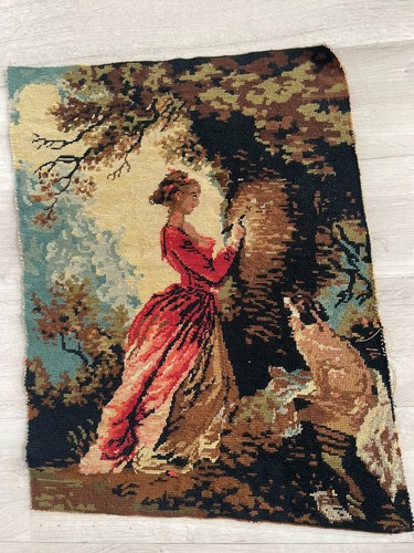 Ancienne tapisserie canevas - ancienne,