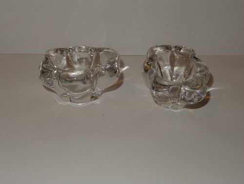 Deux salerons cristal - salerons, en