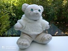  PELUCHE OURS 30 CM PAILLETE ARGENTE DORE NOUNOURS GALERIES LAFAYETTE COLLECTION