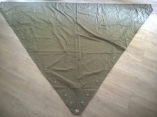 Toile de tente poncho militaire armée française guerre Algérie