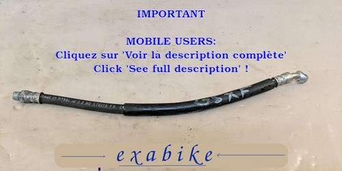 Durite frein avant - durite, de