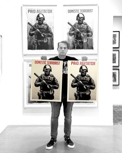 Shepard fairey obey - fairey, paid