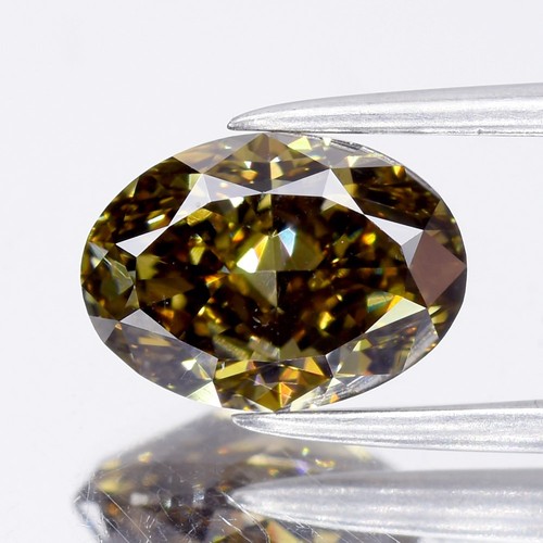 Diamant cognac jaune - cognac,
