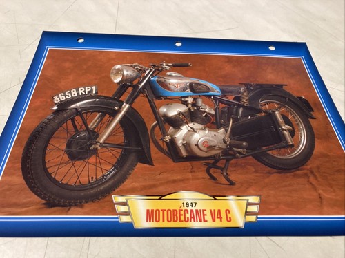 Motobécane 350 v4c 1947 fiche - v4c,