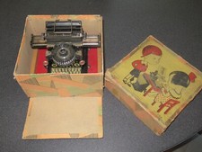 Machine à écrire jouet  enfants  marque JUNIOR  1930 GERMANY + boite d'origine