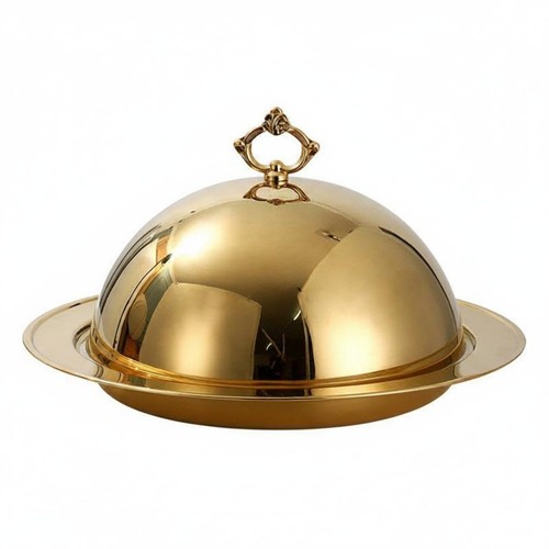 Plat service avec cloche - de,