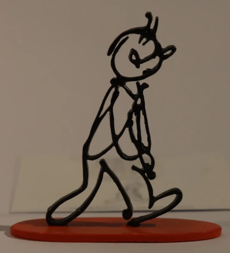 Tintin sculpture alph art - alph,
