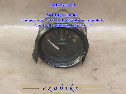 Voltmetre pour bmw r100rt - voltmetre, de