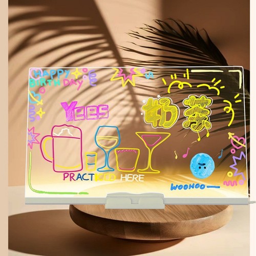 Tableau acrylique led - acrylique,