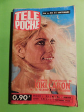 03091969 TELE POCHE 1969 N°186 COMPLET KIKI CARON pas de vacances pour geraldine