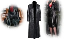 Femme cuir trench - trench-coat, manches