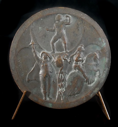 Médaille fleuret escrime