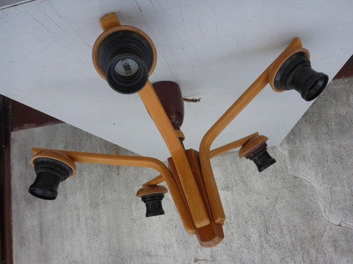 Support lampe ancienne de - support,