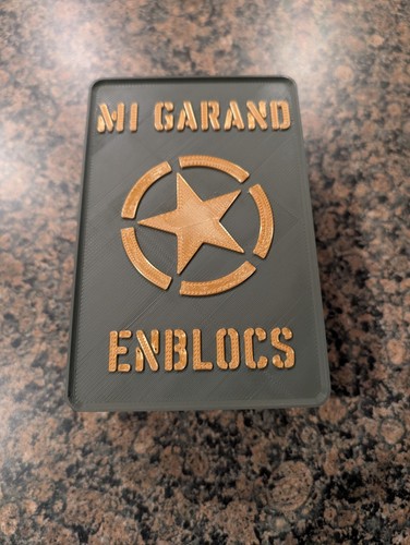 Garand enbloc clip storage - clip,