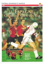 Fiche Atlas - Football Olympique et Amateur - Espagne (1992)