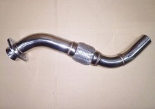 BMW E46 330d 330cd 330xd DOWNPIPE INOX DECATA SUPPRESSION PRECATALYSEUR
