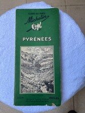 Guide vert touristique MICHELIN Pyrénées - année 1952