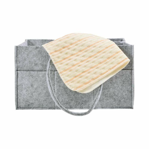 Felt baby diaper caddy storage - felt,