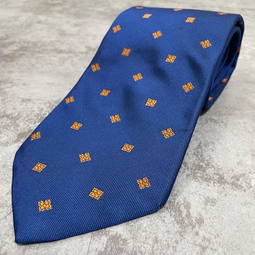 Cravate bleue vintage burberry - bleue,