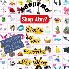 ❤️ Roblox Adopt Me CHEAP and RARE PET WEAR - FAST and CAREFUL transaction ❤️