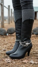 Femme Argent Métal Coffre