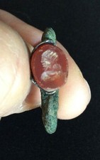 Rare bague romaine avec