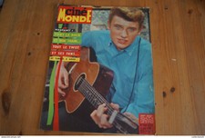 CINEMONDE 1430 JUIN 1962 JOHNNY HALLYDAY ELVIS PRESLEY ROCK TWIST BARDOT