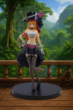 Figurine Nami One Piece Pirate Chic - 100% neuf - collection manga 19 cm