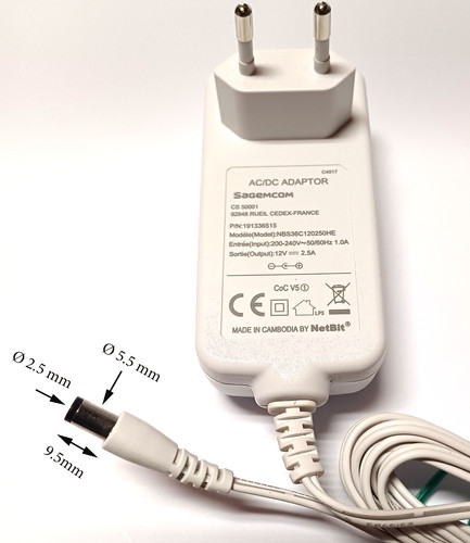 Alimentation chargeur 12vdc - chargeur,