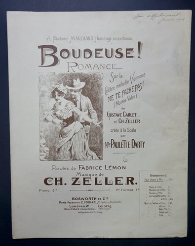 Paulette darty boudeuse - paulette,