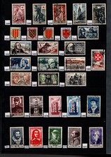 timbres oblitérés à