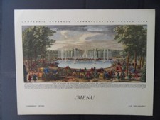 A3/8-Menu Paquebot SS De