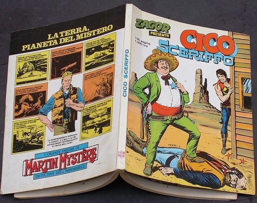 Zagor presenta cico sceriffo - zagor, sceriffo"