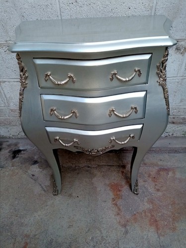 Commode amadeus gris argenté - amadeus,