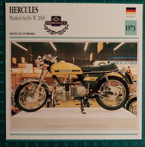 Photo moto hercules wankel - photo,