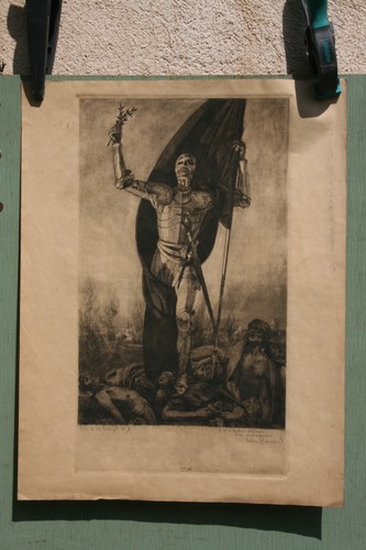 Litho valère bernard tirage - litho,