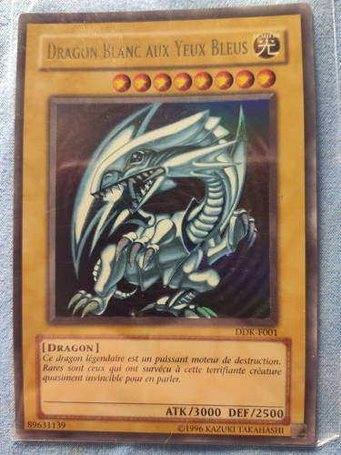Carte dragon blanc - carte,