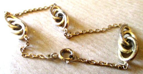 Ancien bracelet gourmette