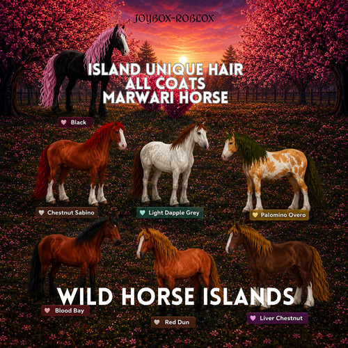 Wild horse islands - 🐎,